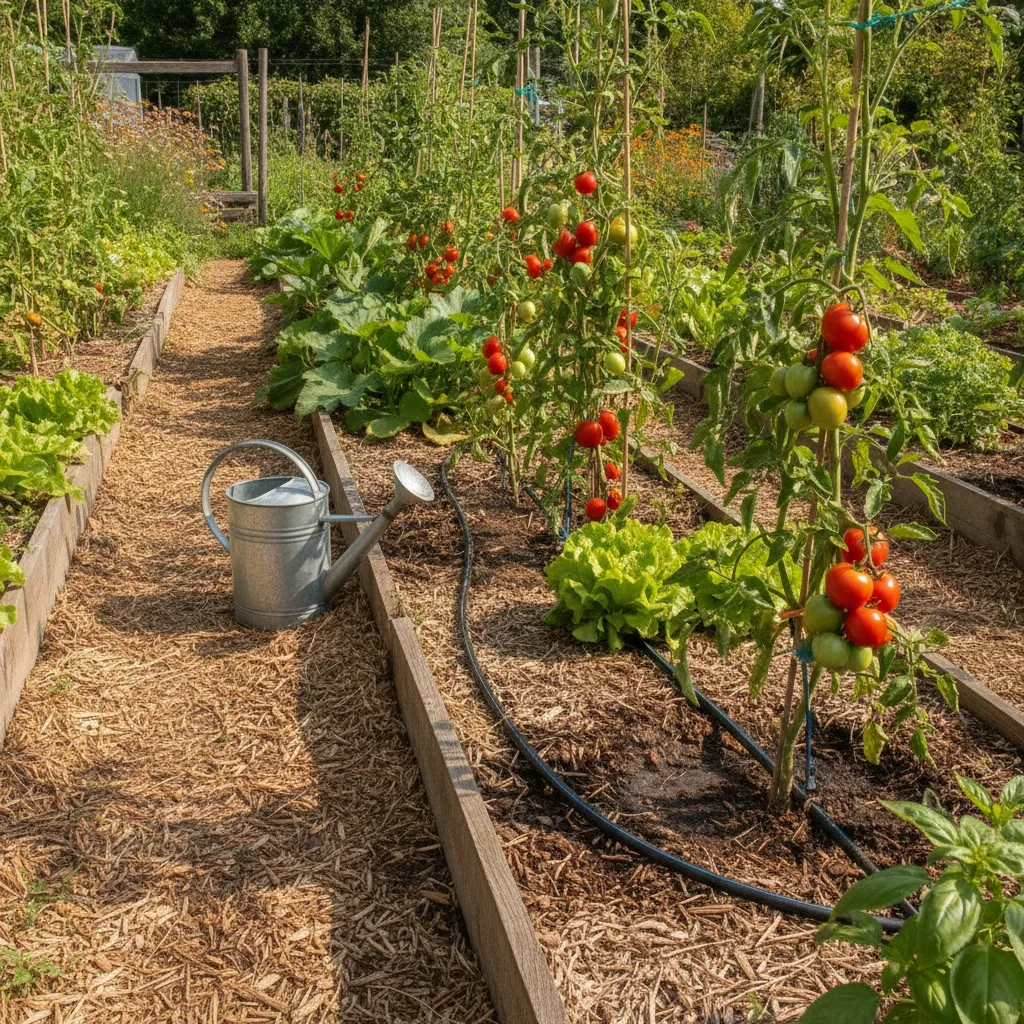 Arrosage au potager en juin : quand, combien et comment vraiment économiser l'eau
