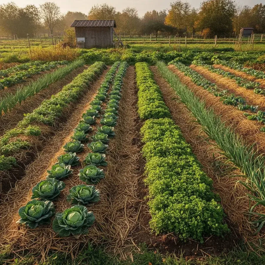 Associer les légumes d'hiver : quelles cultures cohabitent sous châssis