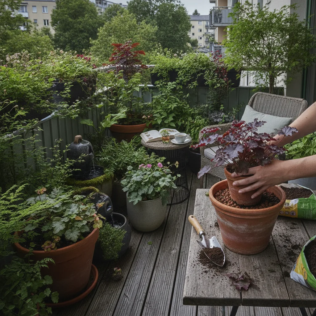 Balcon ombragé : quelles plantes installer en septembre