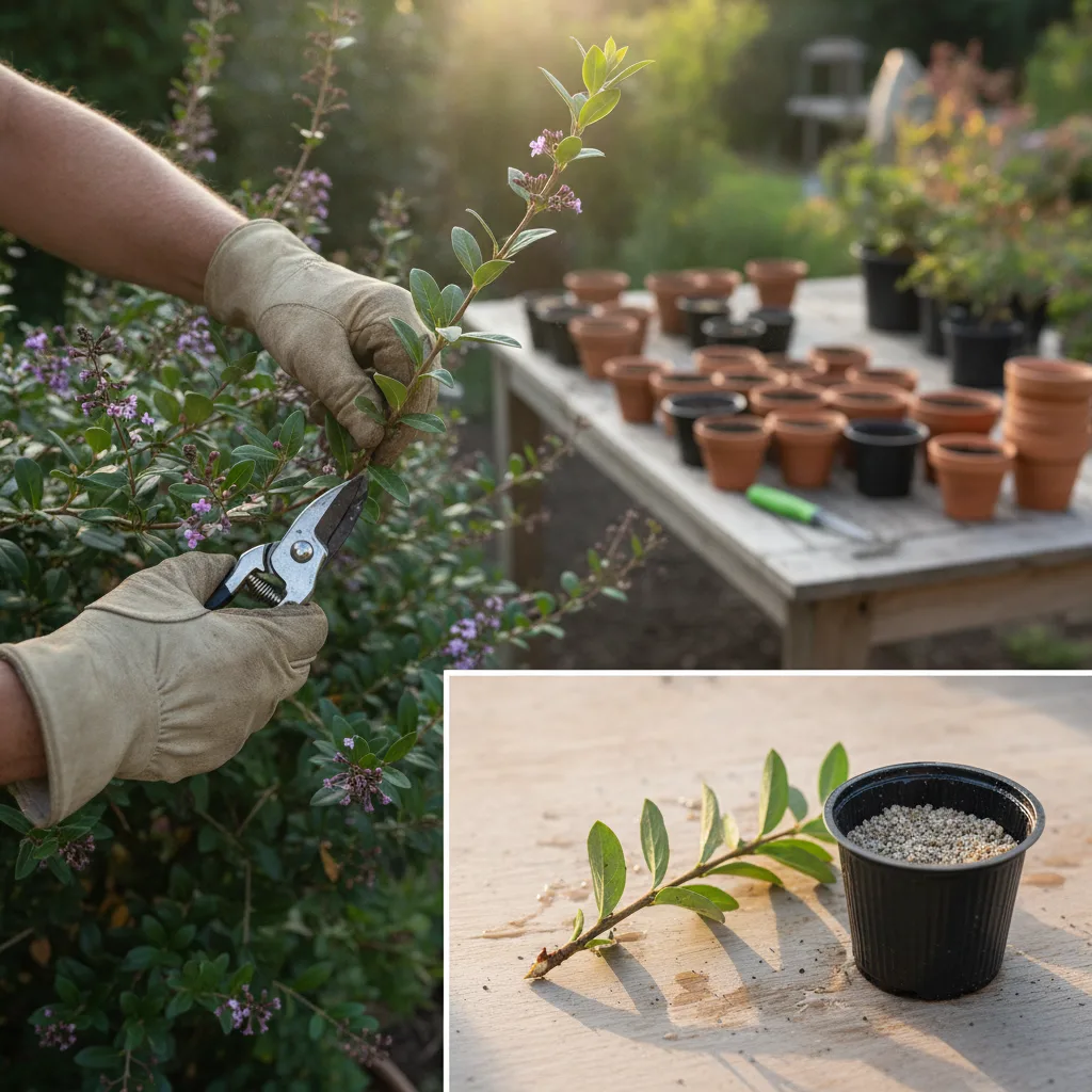Bouturage à talon en août : réussir ses arbustes semi-aoûtés