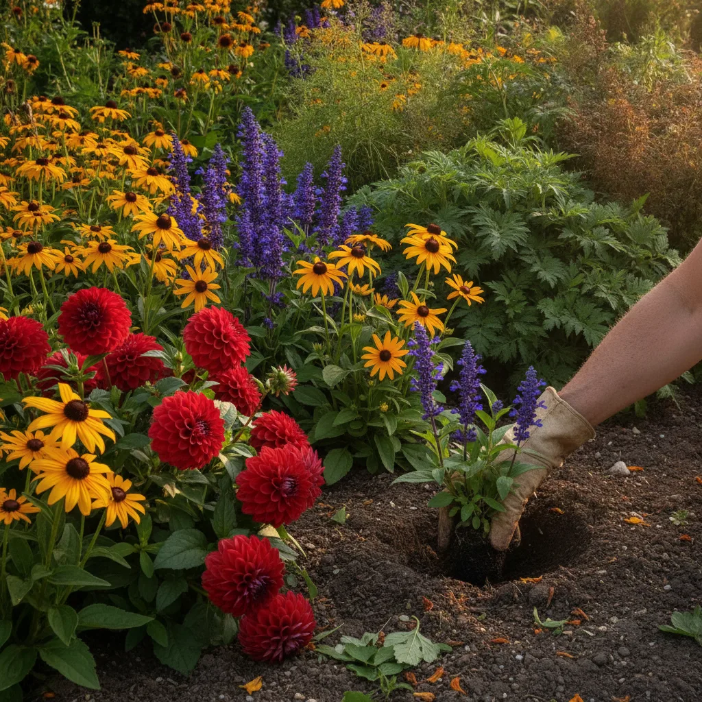 Couleurs primaires au jardin : composer un massif rouge, jaune, bleu