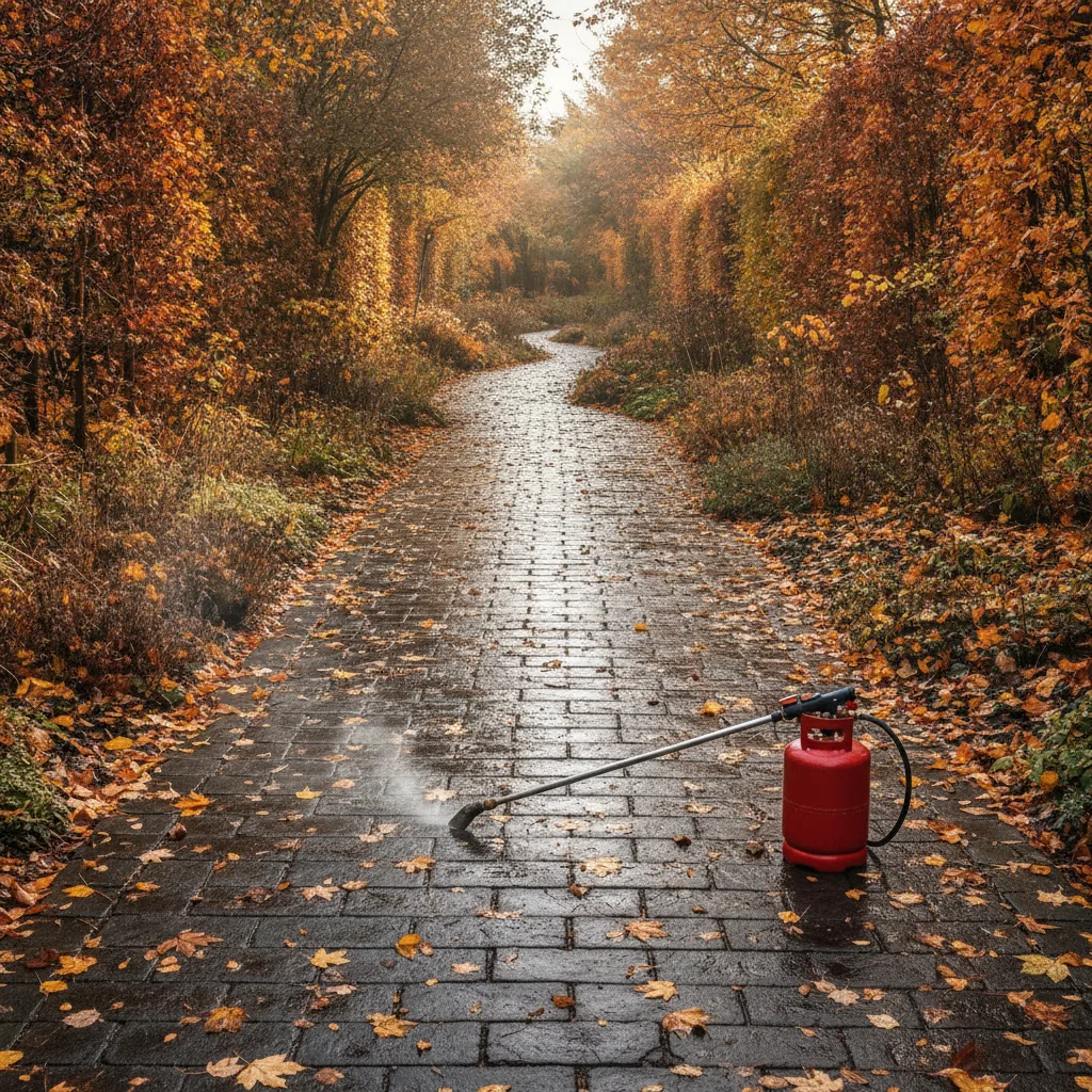 Désherbage thermique en octobre : pourquoi il devient inefficace