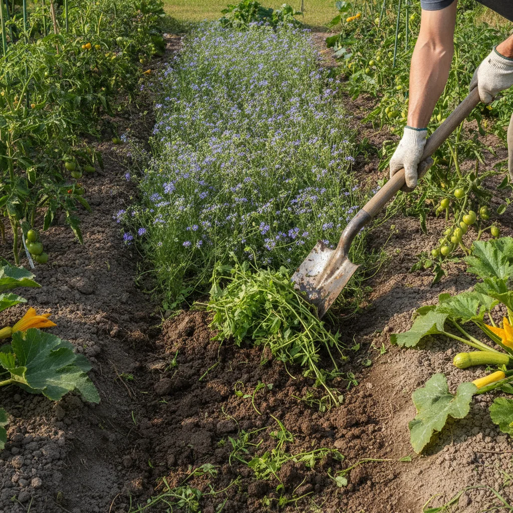 Engrais verts au potager : choisir, semer et enfouir selon la saison
