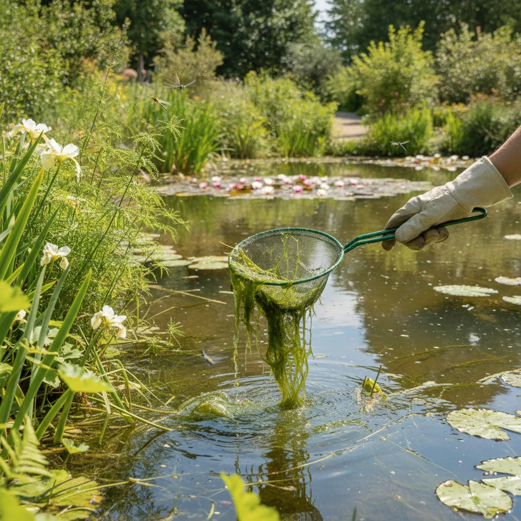 Entretien d'étang de jardin : les erreurs qui dégradent l'eau et la faune