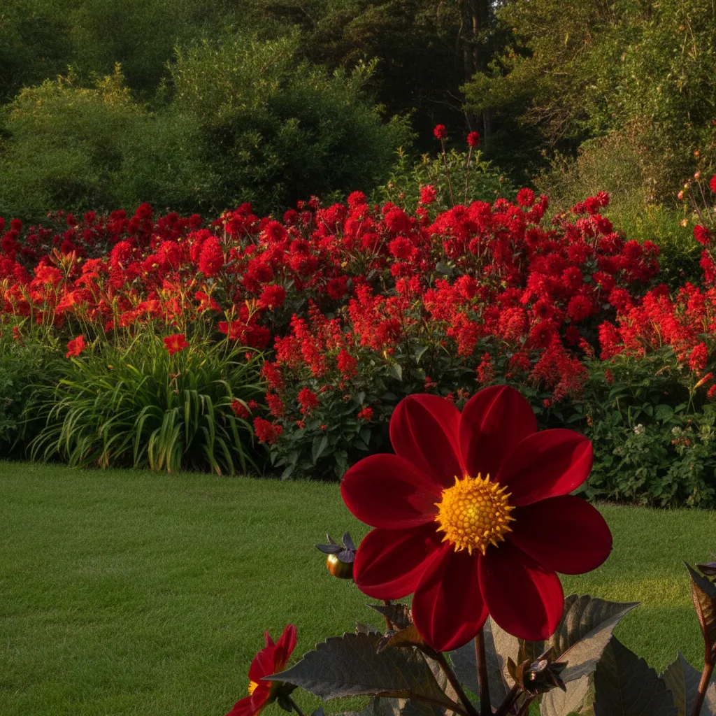 Fleurs rouges d'été : quelles espèces pour quels effets au jardin