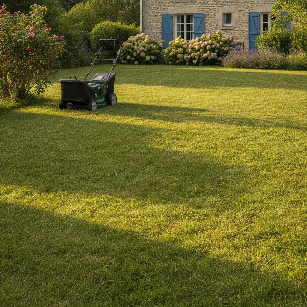 Hauteur de tonte en septembre : remonter la lame avant l'hiver