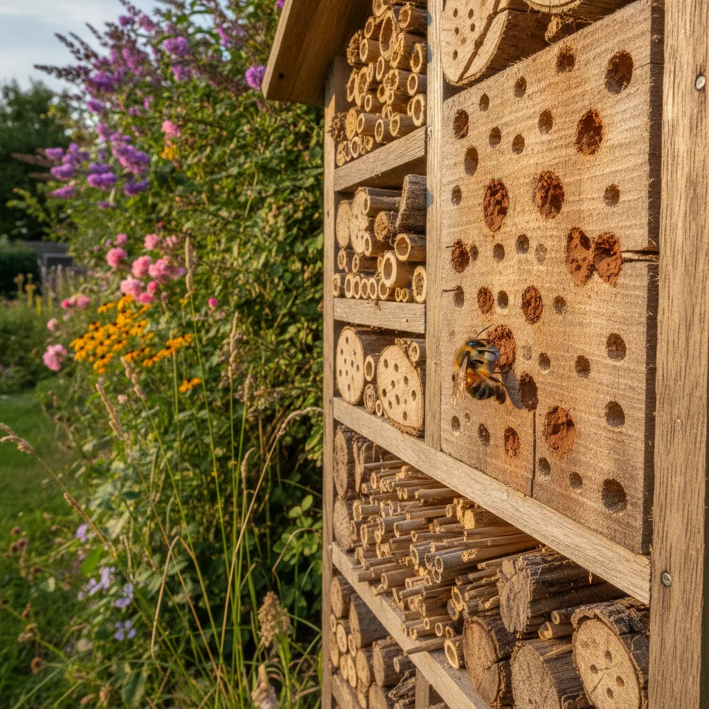 Hôtel à insectes : quels compartiments servent vraiment ?