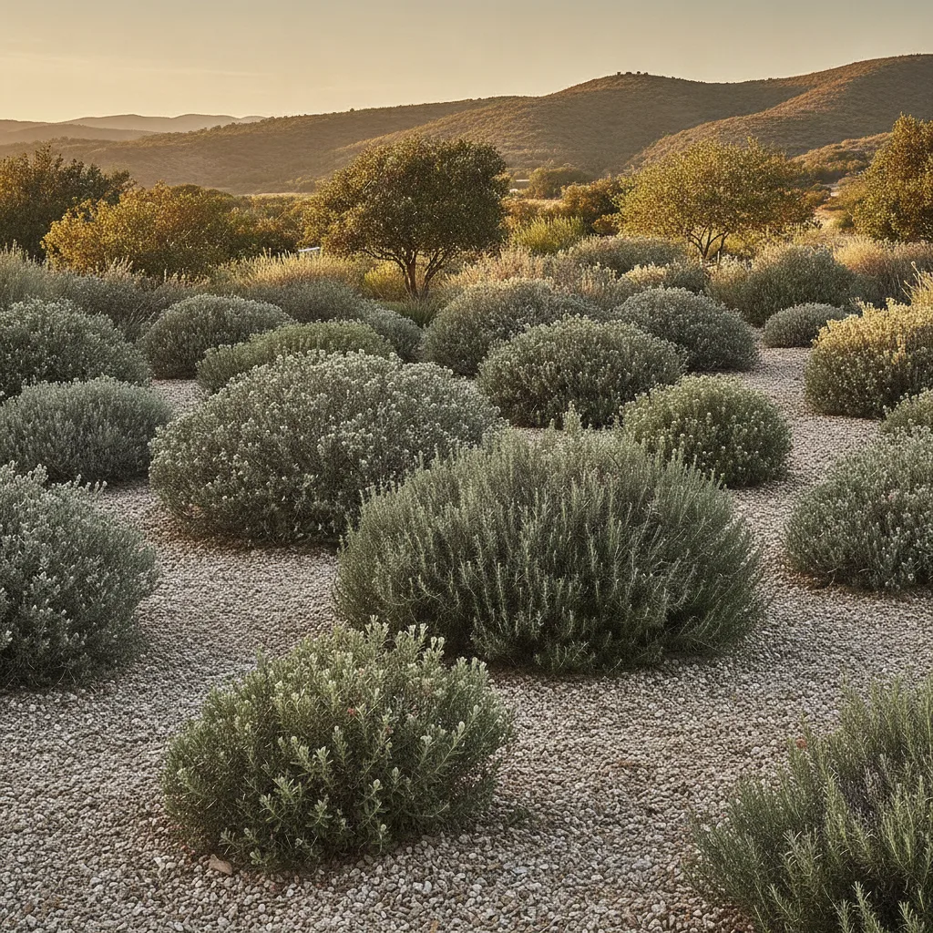 Jardin chaparral : planter les arbustes secs en septembre