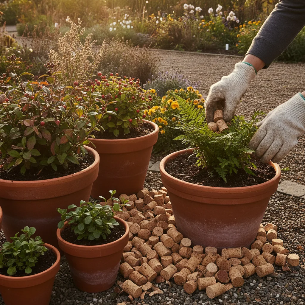 Le liège au jardin : bouchons et écorce à recycler en septembre