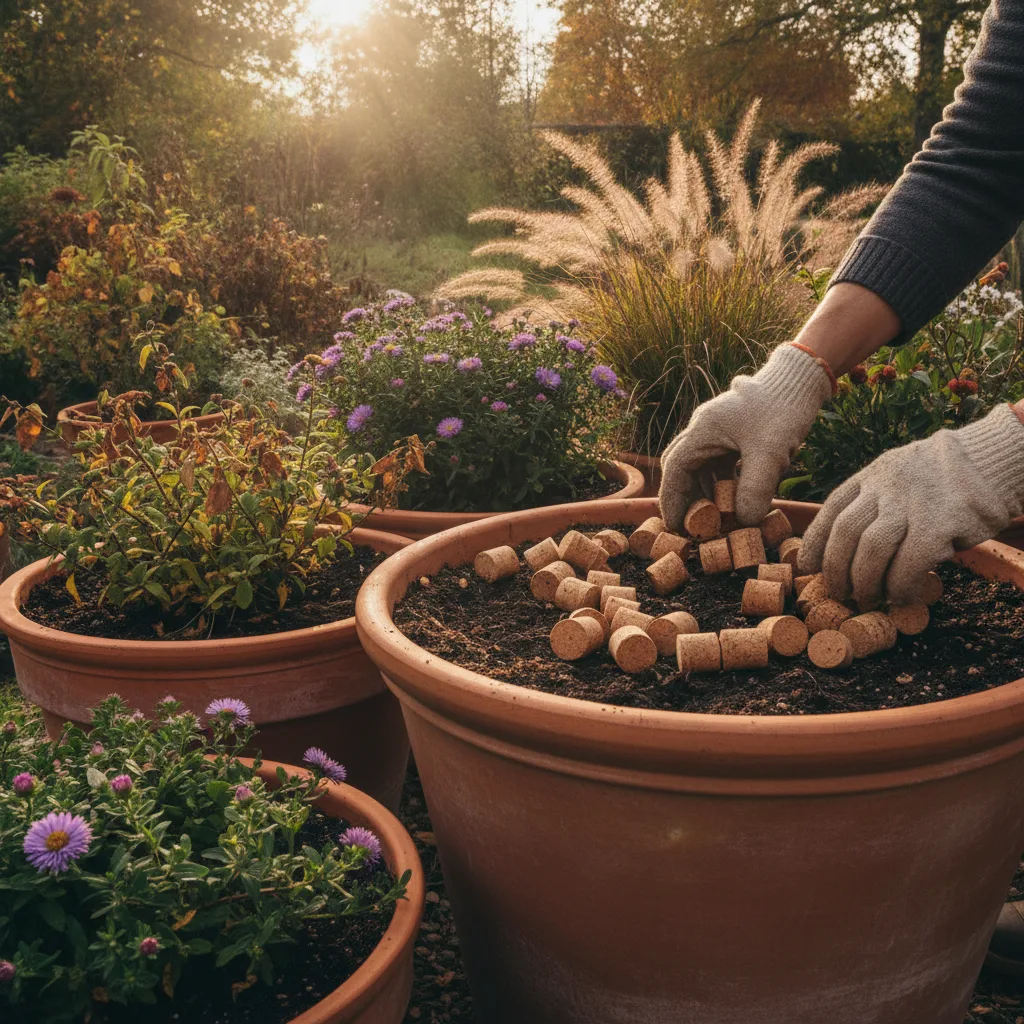 Le liège au jardin : bouchons et écorce à recycler en septembre