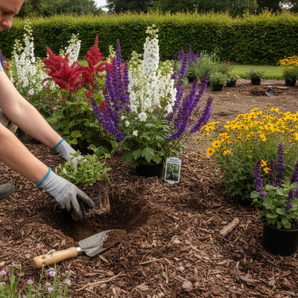 Massif de vivaces : composer par strates pour une couleur durable