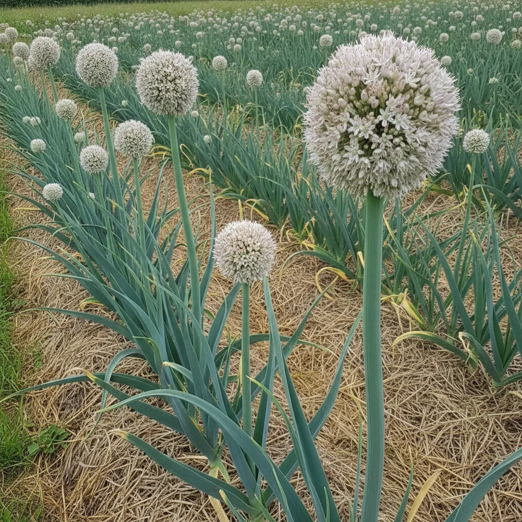 Montée en graines du poireau : que faire vraiment de la hampe florale