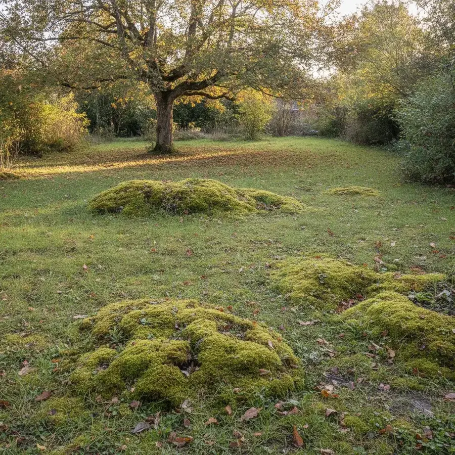Mousse dans la pelouse : pourquoi elle revient et comment la freiner