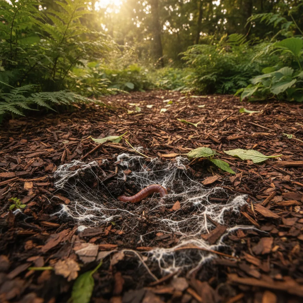 Paillage et vie du sol : ce qui se passe sous la couche en été
