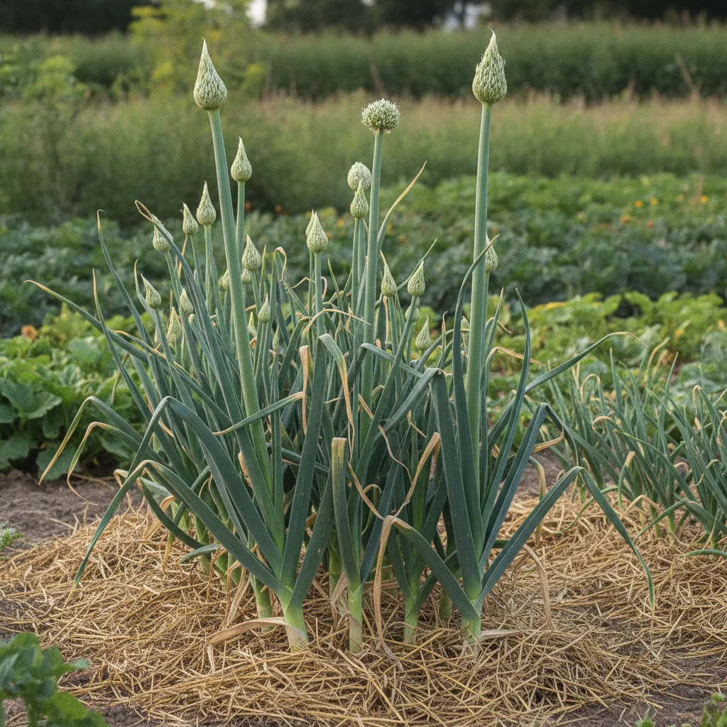 Poireaux montés en fleur en août : couper ou laisser ?