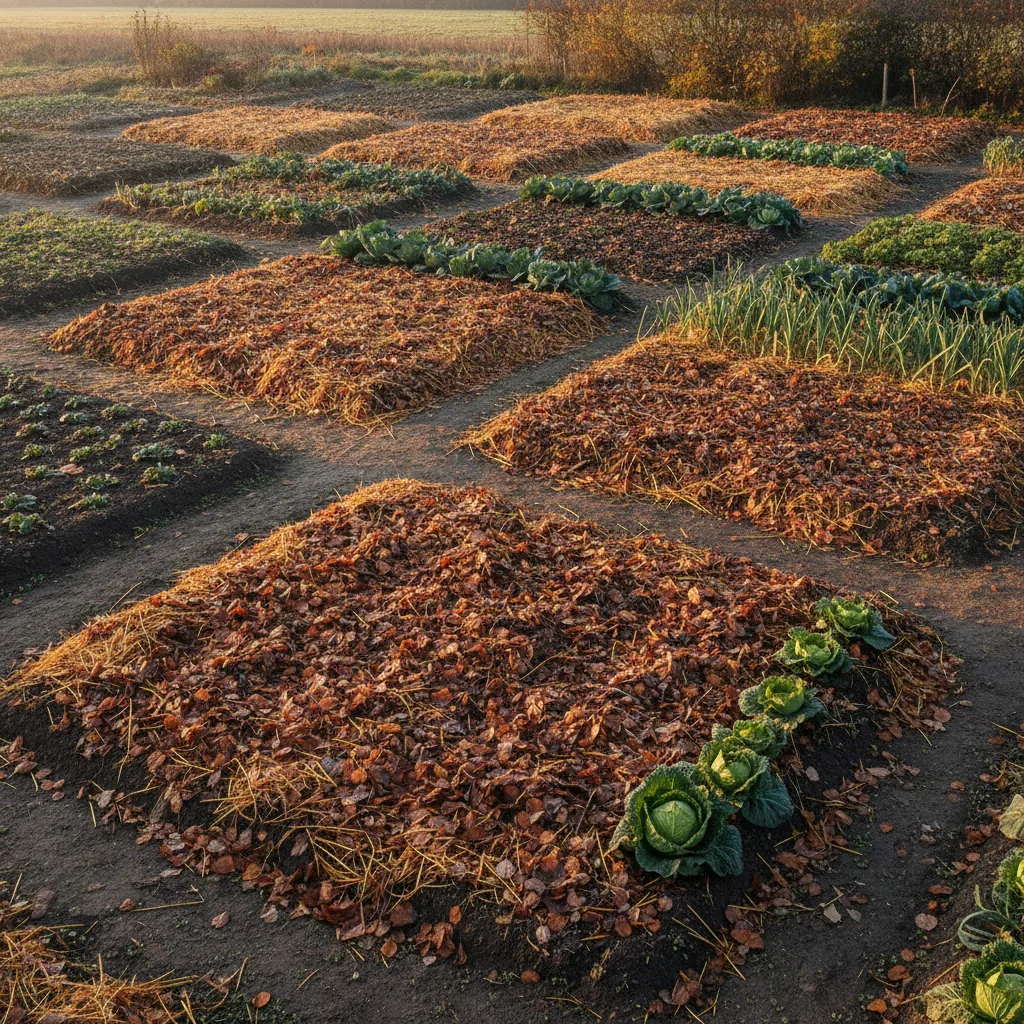 Potager d'hiver en octobre : protéger le sol avant le froid