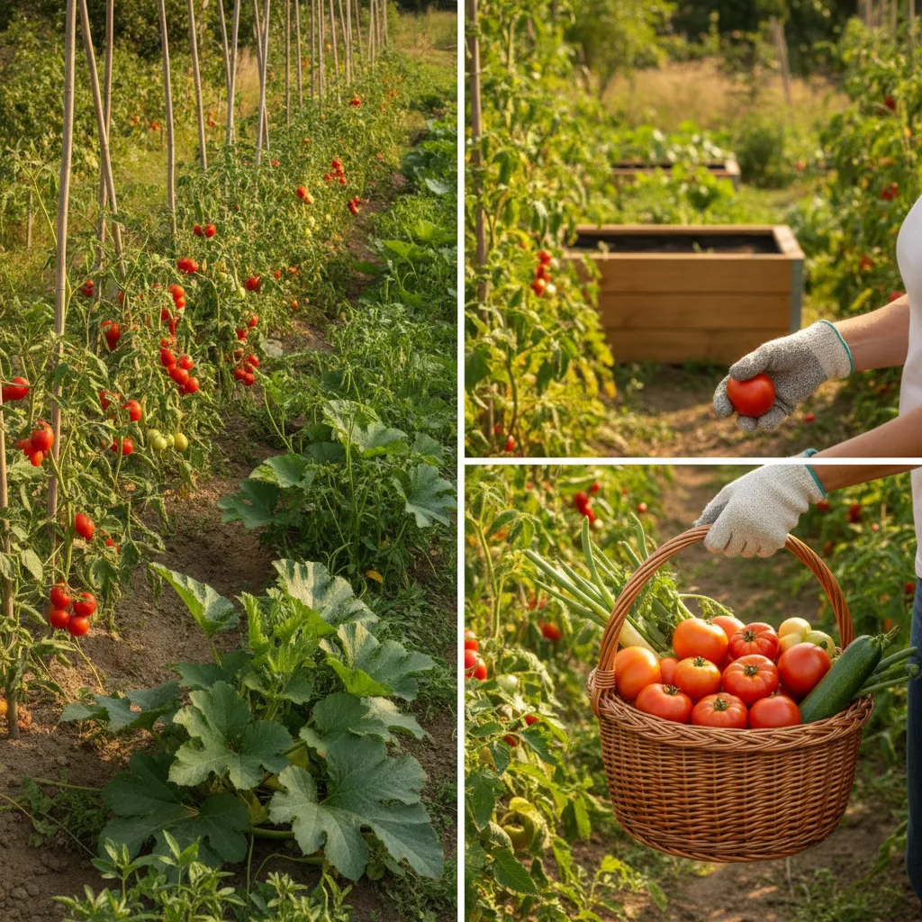 Récolte au potager en juillet : lire les bons signes sur chaque légume