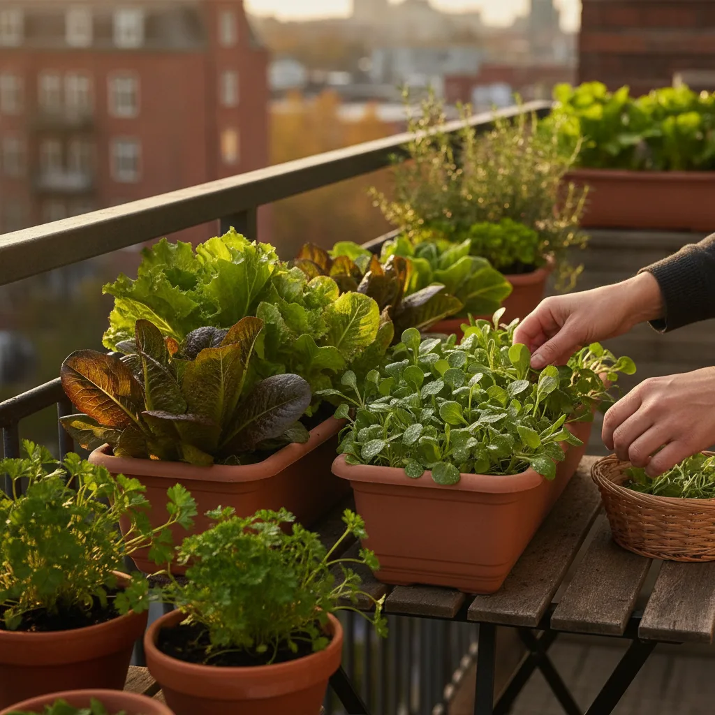 Récolter sur son balcon en octobre : ce qui donne encore