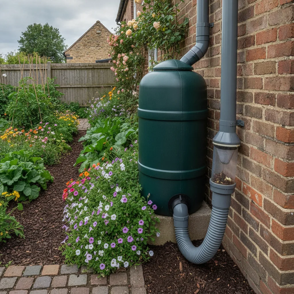 Récupération d'eau de pluie : dimensionner et brancher un système efficace