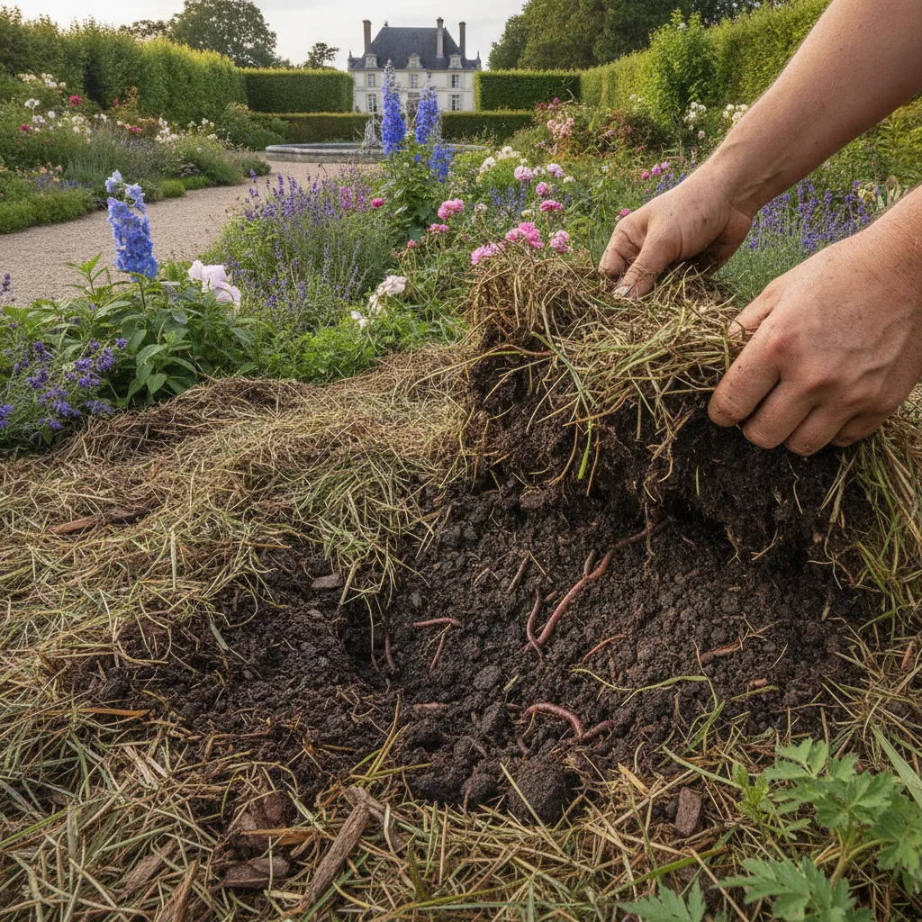 Renouveler un paillage posé au printemps : le point à mi-saison