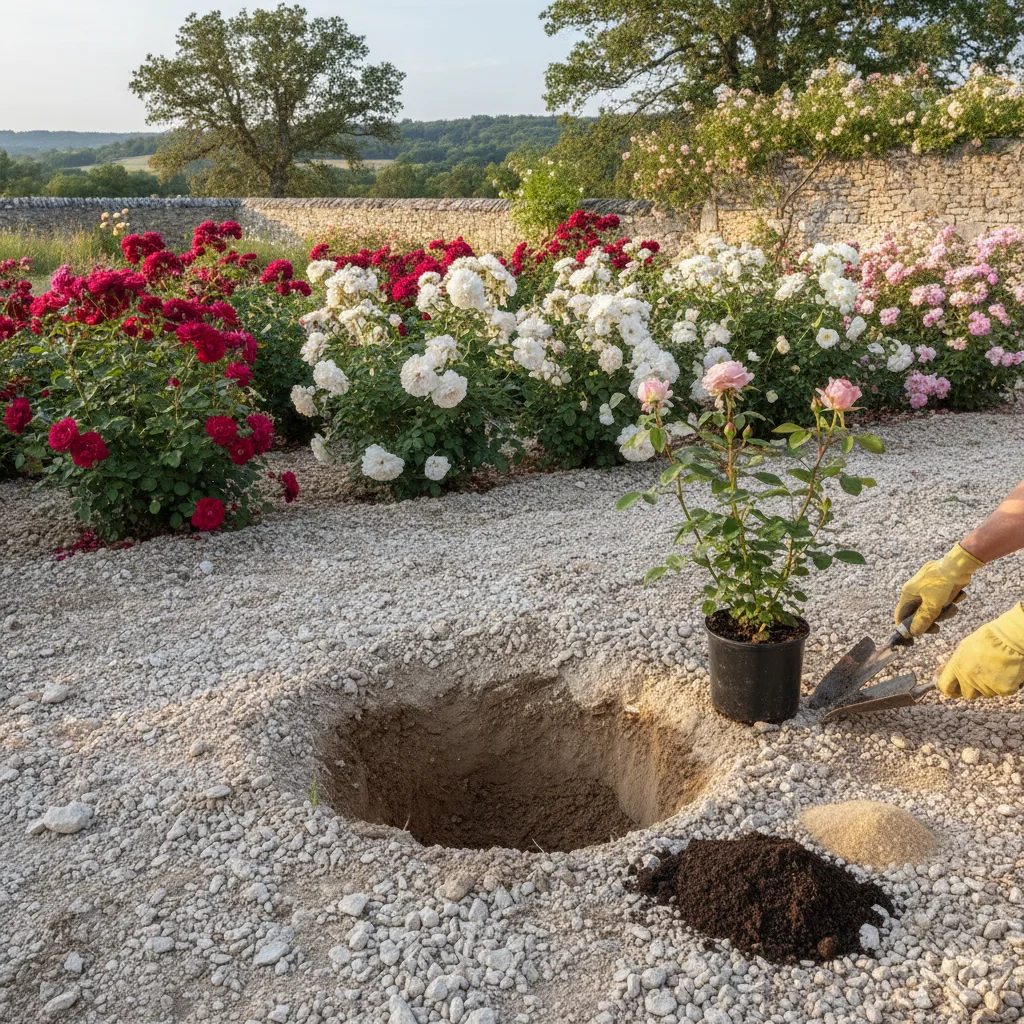 Rosiers en sol calcaire : quelles variétés tiennent vraiment