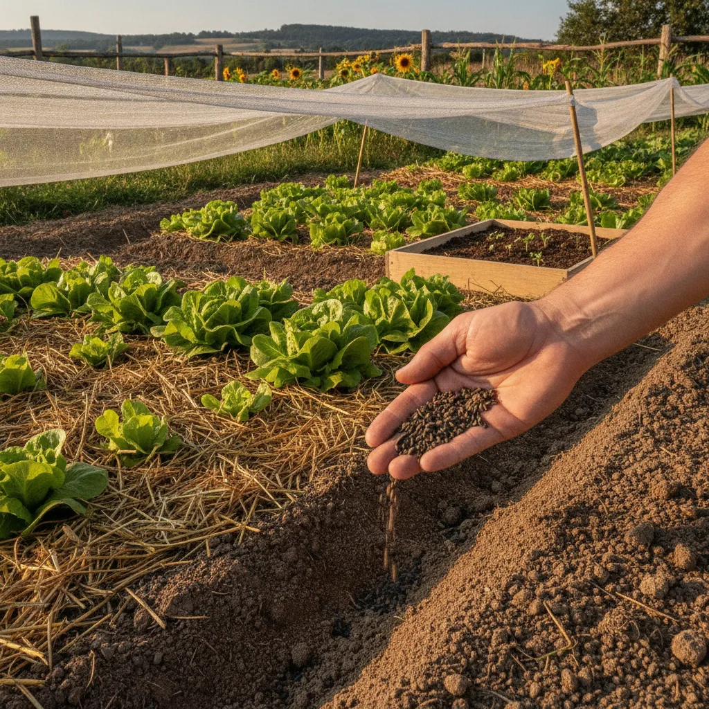 Salades en juillet : éviter la montée en graines et relancer les semis
