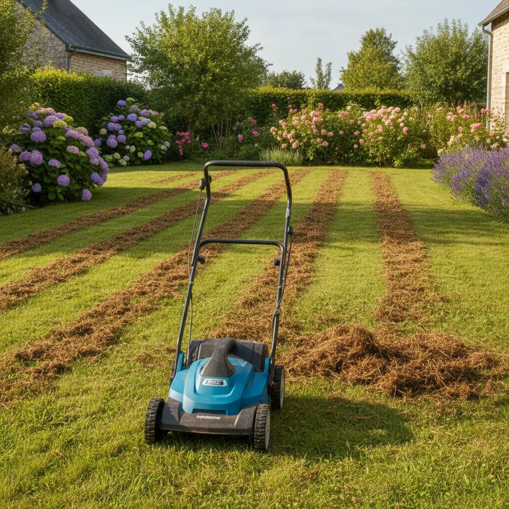 Scarifier le gazon : pourquoi juin est souvent le pire moment