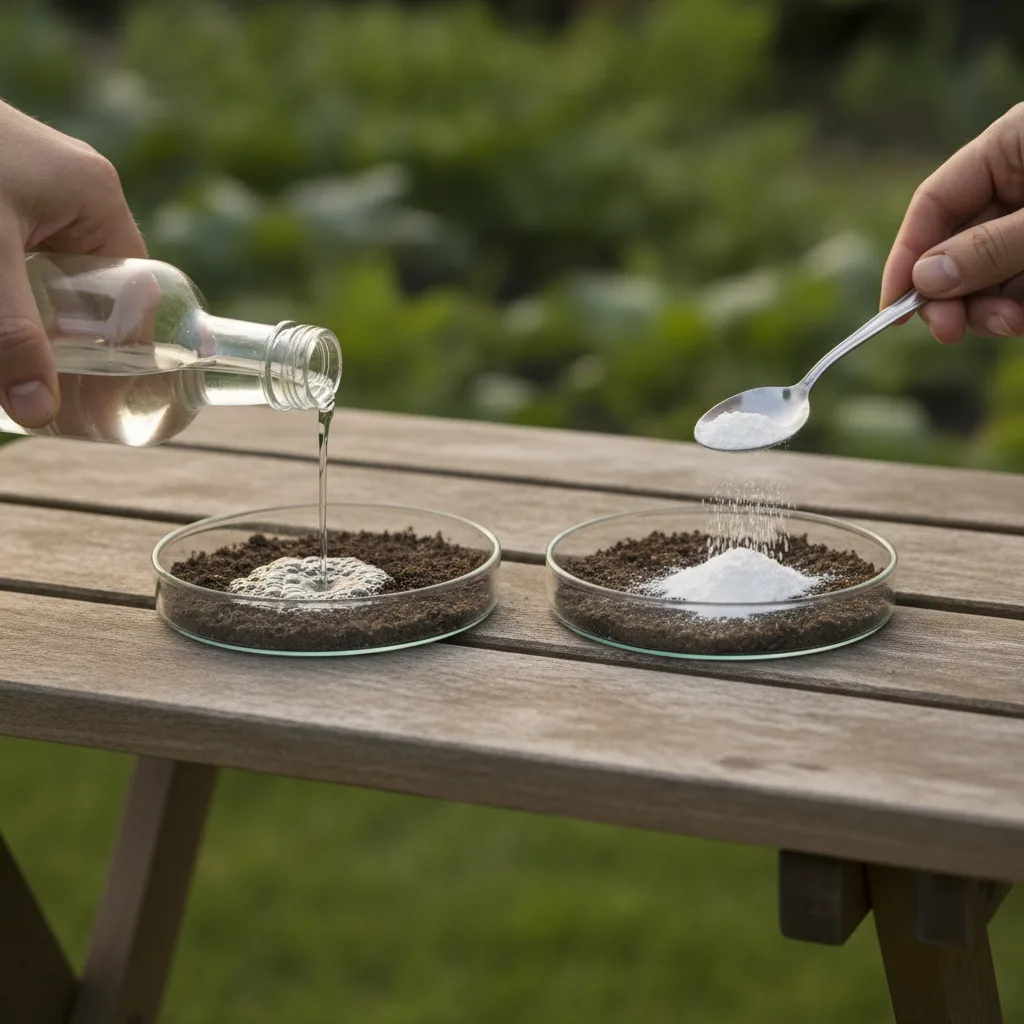 Test de pH au vinaigre et bicarbonate : le protocole complet